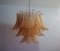 Lámpara de araña italiana de cristal de Murano, 1990, Imagen 2