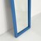 Espejo con marco azul de Anna Castelli Ferrieri para Kartell, años 80, Imagen 4