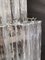 Apliques de pared vintage de tubo de cristal de Murano, 1990. Juego de 2, Imagen 8
