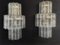 Vintage Murano Glass Tube Wall Sconces, 1990, Set of 2 1