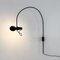 Arco Wall Lamp attributed to R. Barbieri & G. Marianelli for Tronconi, 1980s 8