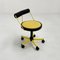 Yellow Adjustable Desk Chair from Bieffeplast, 1980s, Image 9