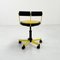 Yellow Adjustable Desk Chair from Bieffeplast, 1980s, Image 5