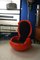 Spage Age Red Garden Egg Chair by Peter Ghychy, 1960s 4