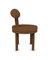 Moca Stuhl aus schokoladenbraunem Stoff von Studio Rig für Collector 3