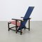 Dutch Bauhaus Lounge Chair by Gerrit Rietveld, 1980s 5