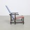 Dutch Bauhaus Lounge Chair by Gerrit Rietveld, 1980s 3
