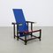 Dutch Bauhaus Lounge Chair by Gerrit Rietveld, 1980s, Image 1