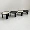 Large Reversible Nesting Tables by Gianfranco Frattini for Cassina, 1960s, Set of 4 5
