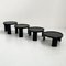 Large Reversible Nesting Tables by Gianfranco Frattini for Cassina, 1960s, Set of 4, Image 4