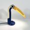 Blue and Yellow Toucan Lamp by H.T Huang for Huanglite, 1980s 5