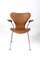 Chaise en Cuir par Arne Jacobsen pour Fritz Hansen 2