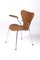 Chaise en Cuir par Arne Jacobsen pour Fritz Hansen 1