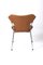 Chaise en Cuir par Arne Jacobsen pour Fritz Hansen 6