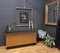 Vintage Golden Steel Sideboard with Stone Top, Image 10