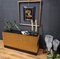 Vintage Golden Steel Sideboard with Stone Top, Image 2
