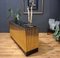 Vintage Golden Steel Sideboard with Stone Top, Image 7