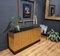 Vintage Golden Steel Sideboard with Stone Top, Image 4