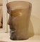 Vintage Venetian Satin Glass Vase with Face, Image 7