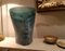 The Refined Venetian Vase in Satin Glass with Emerald Green Face 8