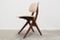 Pelican Dutch Teak Dining Chairs by Louis van Teeffelen for Webe, 1960s, Set of 4 11