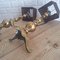 English Brass Candleholder, Set of 2 22