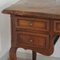 Vintage Brown Wood Desk 10