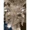 Transparenter Kronleuchter aus Muranoglas im italienischen Stil von Simoeng 2