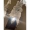 Lampadario in vetro di Murano trasparente di Simoeng, Italia, Immagine 4