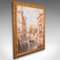 Artista de la escuela continental, escena veneciana, años 80, óleo sobre lienzo, enmarcado, Imagen 2