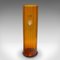 Tall Vintage French Ribbed Vase, 1930s 5