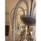 Lámpara de araña transparente de cristal de Murano estilo italiano de Simoeng, Imagen 3