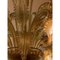 Murano Glas im italienischen Stil mit goldenem Kronleuchter von Simoeng 2