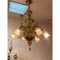 Murano Glas im italienischen Stil mit goldenem Kronleuchter von Simoeng 11