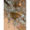 Lámpara de araña estilo italiano de cristal de Murano transparente de Simoeng, Imagen 2