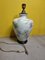 Large Porcelain Table Lamp with Flowers, 1980s 5