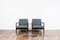 Mid-Century Black Armchairs by Zenon Bączyk, 1960s, Set of 2, Image 6