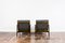 Mid-Century Black Armchairs by Zenon Bączyk, 1960s, Set of 2, Image 5