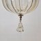 Lanterne Suspendue en Cristal Taillé, Italie, 1900 8