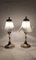 Crystal Table Lamps. Italy, 1970s, Set of 2 2
