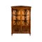 Biedermeier Display Cabinet in Walnut Wood, 1800s 1