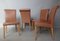 Vintage Italian Chairs in Leather, 2010s, Set of 4 1
