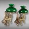 Oil Wall Lamps from Wild & Wessel Berlin, Set of 2, Image 1