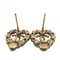 Pearl Crystal CC Heart Earrings from Chanel, Set of 2 6