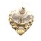 CC Heart Ohrringe mit Perlen und Kristallen von Chanel, 2 . Set 5