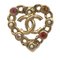 Pearl Crystal CC Heart Earrings from Chanel, Set of 2 4