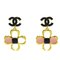 CC Blooming Push Back Earrings from Chanel, Set of 2 1