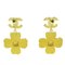 CC Blooming Push Back Earrings from Chanel, Set of 2 2