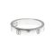 Happy Birthday White Gold Band Ring from Cartier 4