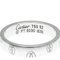 Happy Birthday White Gold Band Ring from Cartier 5